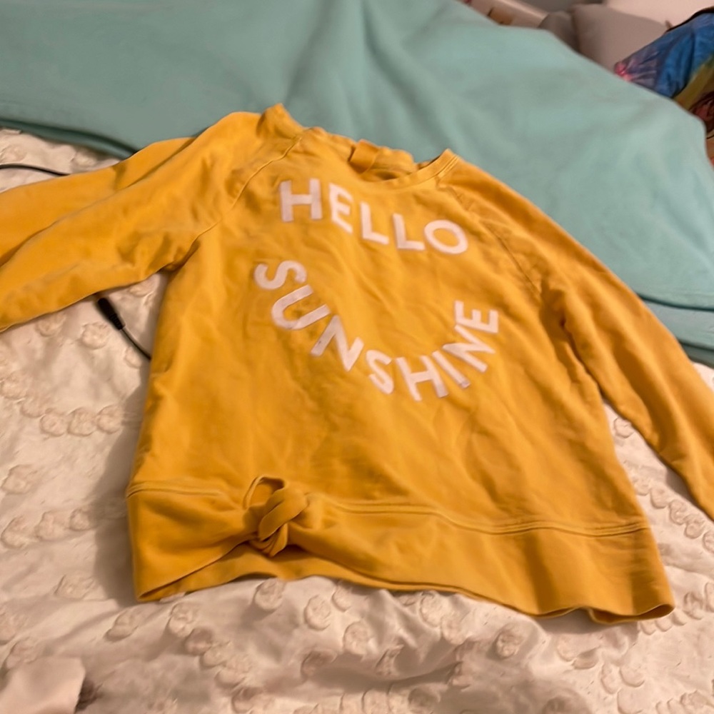 Old navy hello sunshine sweatshirt